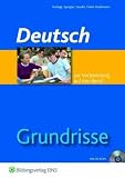 Produkt-Bild: Grundrisse Deutsch: zur Vorbereitung auf den Beruf Arbeitsheft