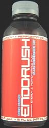 8 Pack - Endorush Energy & Performance Rush - Blue Raspberry Fix - 16oz.
