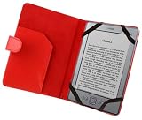 LUPO Executive Leather Case Cover with Magnetic Clasp & Compartment for New Amazon Kindle 4 (6 Inch 2011 Model) RED 4137ixO5B L. SL160 LUPO Executive Leather Case Cover with Magnetic Clasp & Compartment for New Amazon Kindle 4 (6 Inch 2011 Model) RED