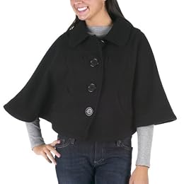 4-Button Cape - Black : Target from target.com