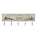 Le Jardin des Bastides Rustic French Hooks on Wood