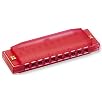 Hohner Kids Clearly Colorful Translucent Harmonica, Assorted Colors
