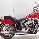 01-03 Indian Scout D&D 2:2 XHP Billet End full exhaust - Part No. 414-22X