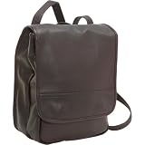 Le Donne Leather Convertible Back Pack Shoulder Bag thumbnail