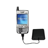 Emergency AA Battery Charge Extender for the PalmOne Treo 700wx - Gomadic Brand w/ TipExchange Technology