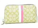 (�R�[�`)COACH �V�O�l�`���[ �w���e�[�W�X�g���C�v �~�f�B�A�� ���σ|�[�`[�R�X���e�B�b�N�|�[�`] F43505 SIGPK(���C�g�J�[�LX�s���N) ���s�A���i