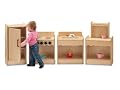 Jonti-Craft 2076JC Toddler Contempo Refrigerator, Natural