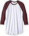 American Apparel Poly-Cotton 3/4 Sleeve Raglan Shirt