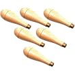 6 Wooden Handles File Graver Tool Grip Filing Ring Part