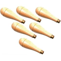 6 Wooden Handles File Graver Tool Grip Filing Ring Part