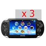 BW LCD Screen Film Guard Screen Protector for Sony Playstation PS Vita x3 -Clear