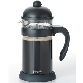 Meyer French Cafe 8-Cup Unbreakable French Coffee Press, Black