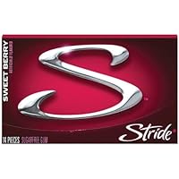 Stride Sweet Berry Gum - Total: 336 ct (24 X 14 ct)