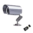 Digital Color CCD Camera Outdoor CCTV Surveillance 1/4" SHARP CCD 36 IR LEDs Night Version Plus AGPtek USB 2.0 All-in-one Card Reader
