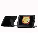 from TeckNet TeckNet iPad Leather Case for Apple iPad, with Stand Feature - Black
