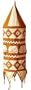 Lampshades Multicolored Applique Embroidered Fabric Indian-Style (clamp073)