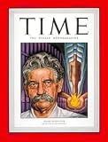 Albert Schweitzer / TIME Cover: July 11, 1949, Art Poster by TIME Magazine
