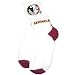Florida State Seminoles (FSU) White (502) 9-11 Roll Down Ankle Socks
