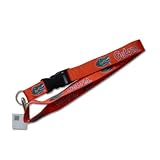 Florida Gators Lanyard Keychain Id Holder Ticket - Orange