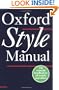 The Oxford Style Manual