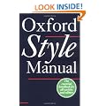 The Oxford Style Manual