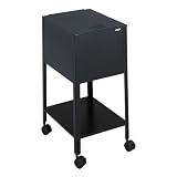 Lorell Mobile Economy File,f/ Letter Folders,13-1/2x17-1/2x28,BK