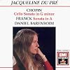 Chopin: Cello Sonata in G Minor; Franck: Sonata in A
