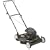 Poulan 22-Inch Side Discharge Push Mower with 4.75 HP Briggs & Stratton Engine and 5 Height Settings (Non-CARB Compliant) #PO500N22S
