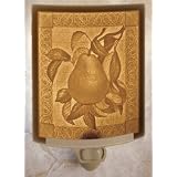 Pear - Curved Porcelain Lithophane Night Light
