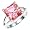C'este Di Amore - 8 Carat Solitaire Pink CZ Ring, 5