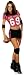 Sexy Football Player Costume (Size:Large 10-14)