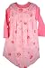 Laura Ashley Baby Girls Flowered Coral Jumper Dress-24 Months