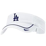 Nike L.A. Dodgers White Swoosh Visor