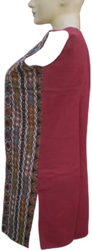 Jaipuri Embroidered Cotton Kurti for Women