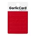 Garlic Card - Purees Garlic Quickly & Easily - Red