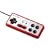 ELECOM i-revo�������g����USB�Q�[���p�b�h ���b�h JC-U2208TRD