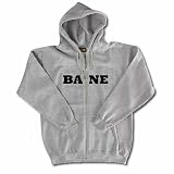 BANE - Logo - Gray/Black Zip Up Hoodie