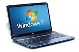 Acer Aspire 7736, 17.3 inch HD LCD, Notebook, Intel Core 2 Duo  T6600, 3GB RAM, 250GB, DVD-RW, Windows 7 Home Premium, WebCam