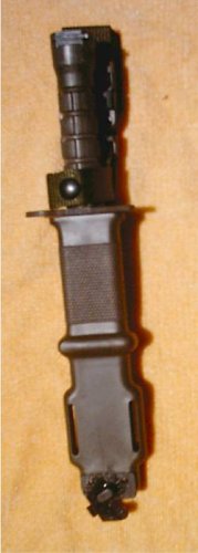 Lan-Cay M9 Bayonet with Sheath for M-16 and AR-15 Lan-Cay M9 Bayonet with Sheath for M-16 and AR-15