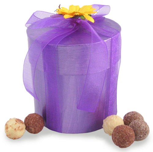 Spring summer Box 36 Assorted Mini Truffles by Intemperantia chocolates