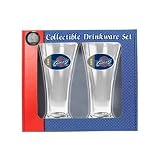 NBA Cleveland Cavaliers Two Piece 16-Ounce Pilsner Glass Set Amazon.com