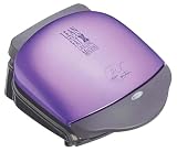 George Foreman 11320 metallics violet baby grill