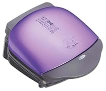George Foreman 11320 metallics violet baby grill