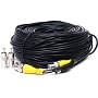 VideoSecu 150 ft Video Power miniature cable for CCTV security camera CBV150 1LY