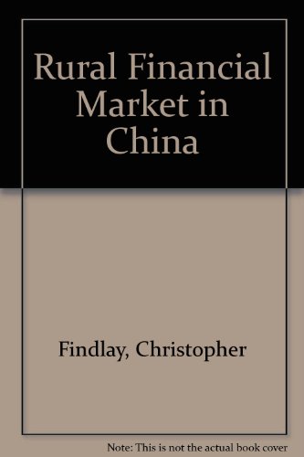 rural financial markets in china