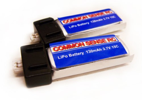 3.7V Volt 130MAH LIPO Blade MCX Parkzone Vapor Sukhoi Micro Cessna Micro Rc Airplane... from Toy RC Airplanes