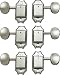 Kluson 3x3 Nickel Tuning Machines for Electric or Acoustic Guitar