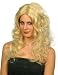 Spielwaren : Perücke Blond Locken blonde Perrücke Kostüm Fasching