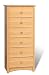 Prepac 6 Drawer Maple Lingerie Chest