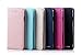 iPhone 7 Plus/iPhone 8 Plus Case Aroko Holder Stand Silk Feature Premium Soft PU Color Matching Leather Wallet Cover Flip Cases (Rose, 8plus/7plus 5.5inch)